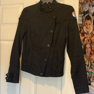 Armani Exchange black utility jacket